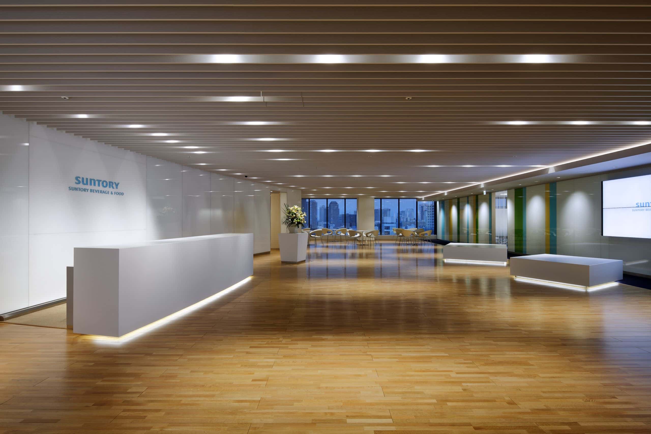 Suntory Beverage & Food Limited, Head Office, Interior Planning