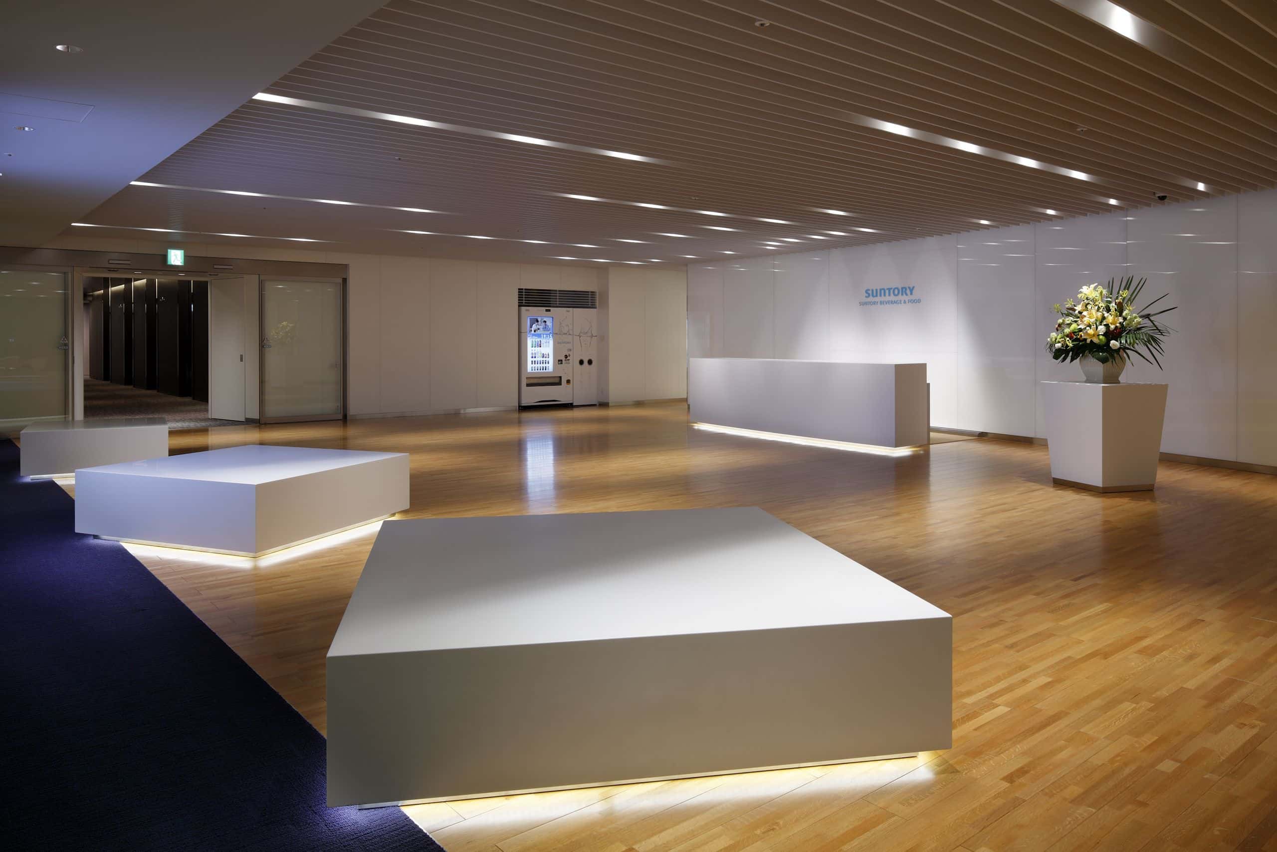 Suntory Beverage & Food Limited, Head Office, Interior Planning