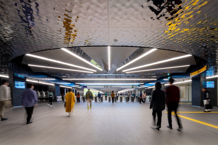 Osaka Metro Chuo Line Yumeshima Station won the Good Design Award