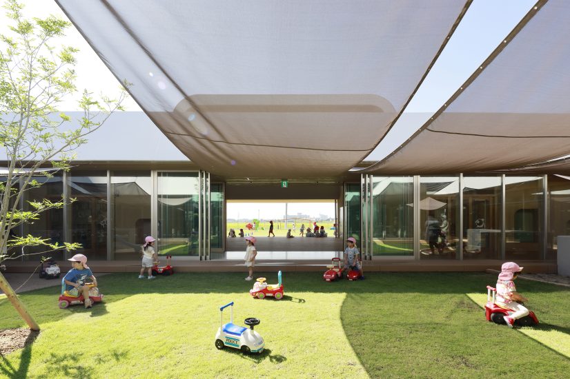 Inuyama City Hashigo Nursery School won the Children’s Environment Society Design Encouragement Award
