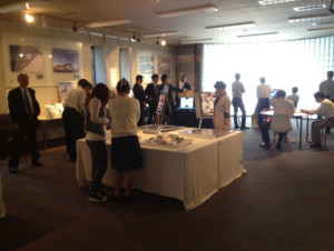 会場のようす。多数のご来場ありがとうございました。