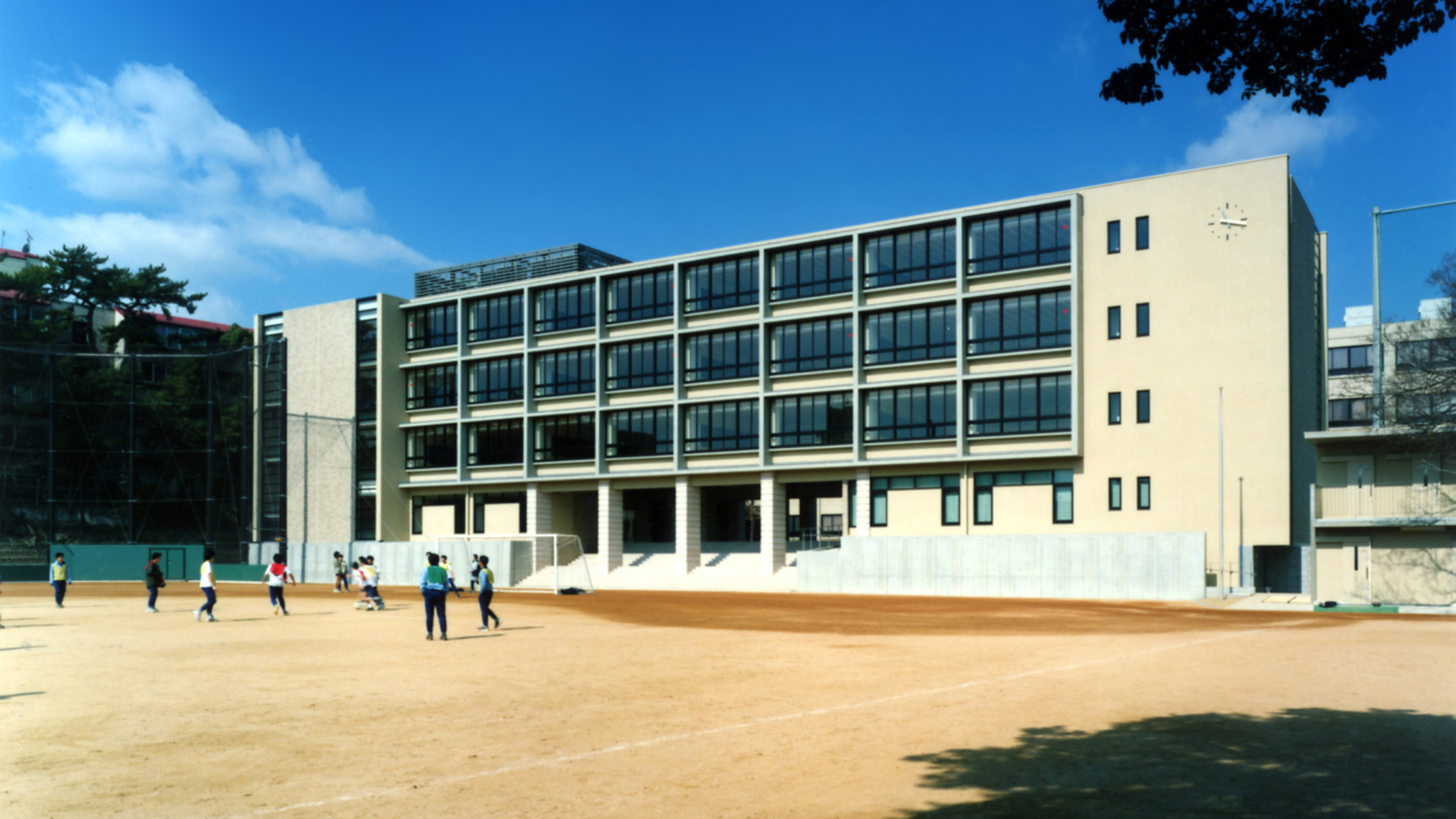 灘高等学校 新高校棟