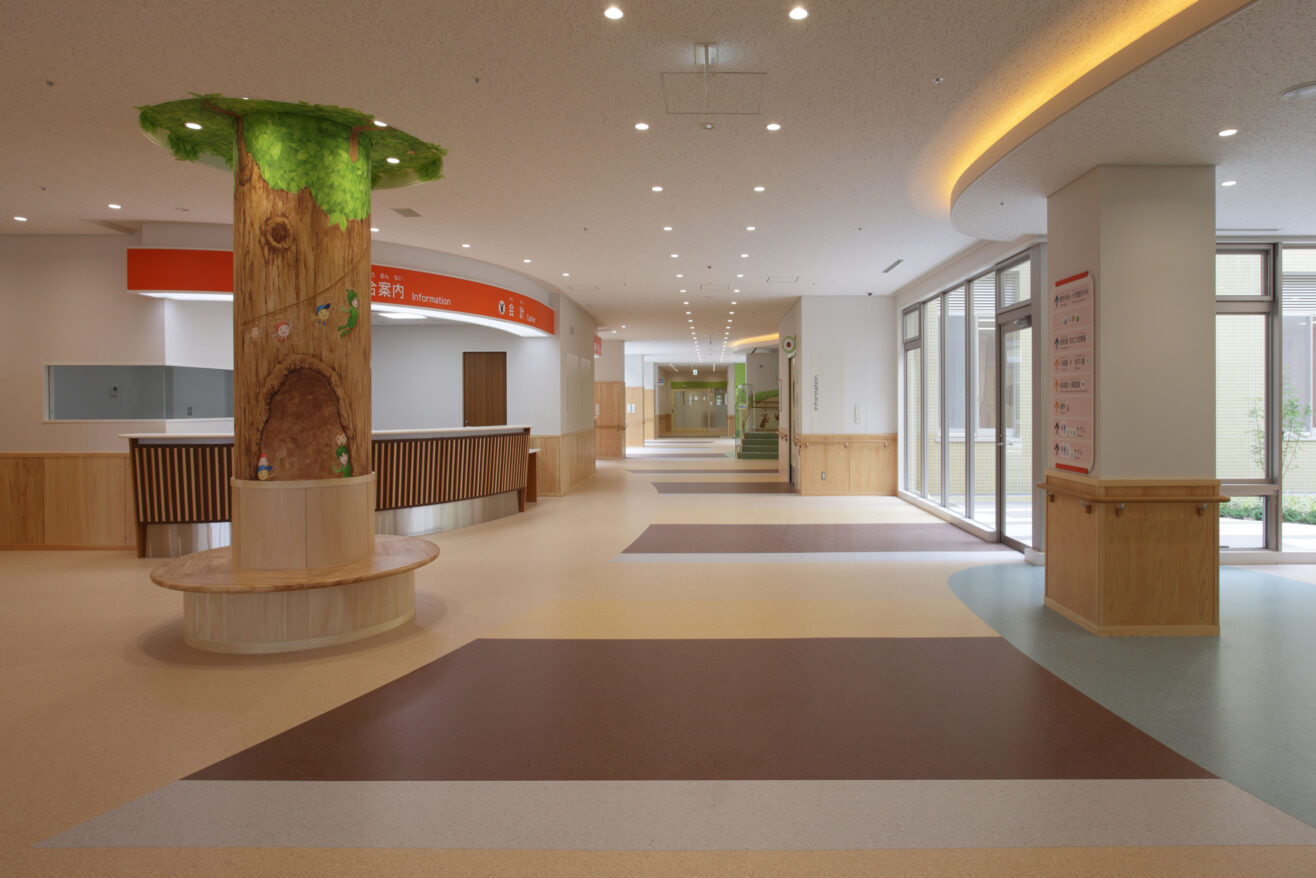 岐阜県立希望が丘こども医療福祉センター・岐阜希望が丘特別支援学校および岐阜県福祉友愛アリーナ 安井建築設計事務所