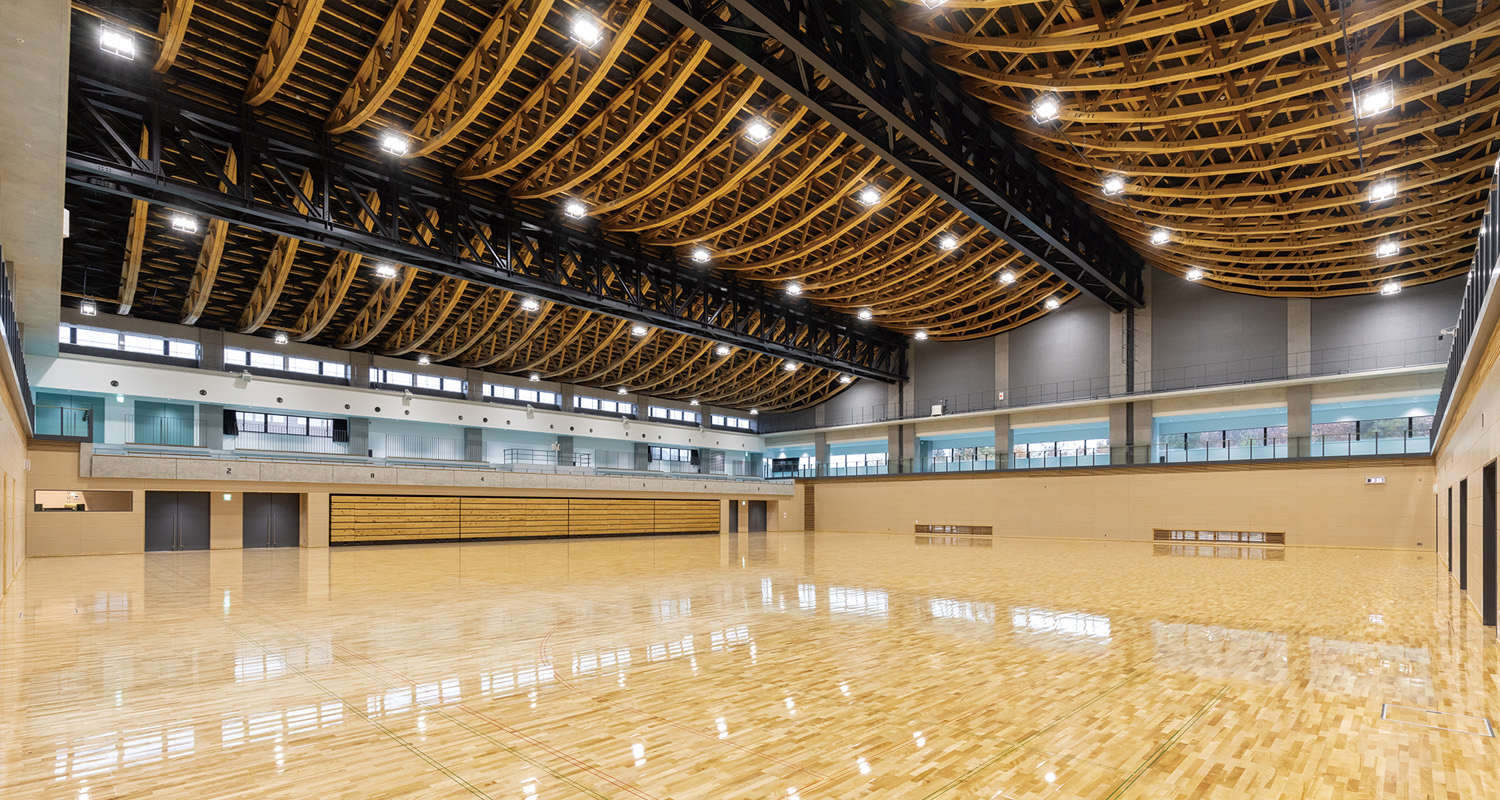 山都町総合体育館パスレル