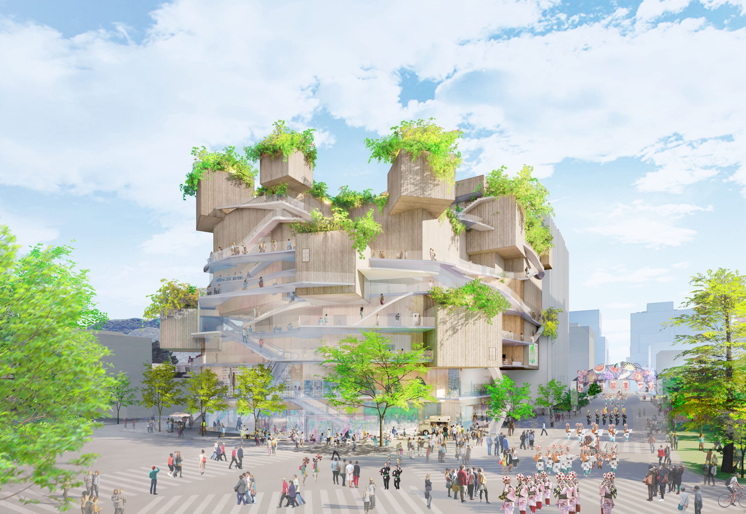 BIG-TREE（山形市民会館整備事業）