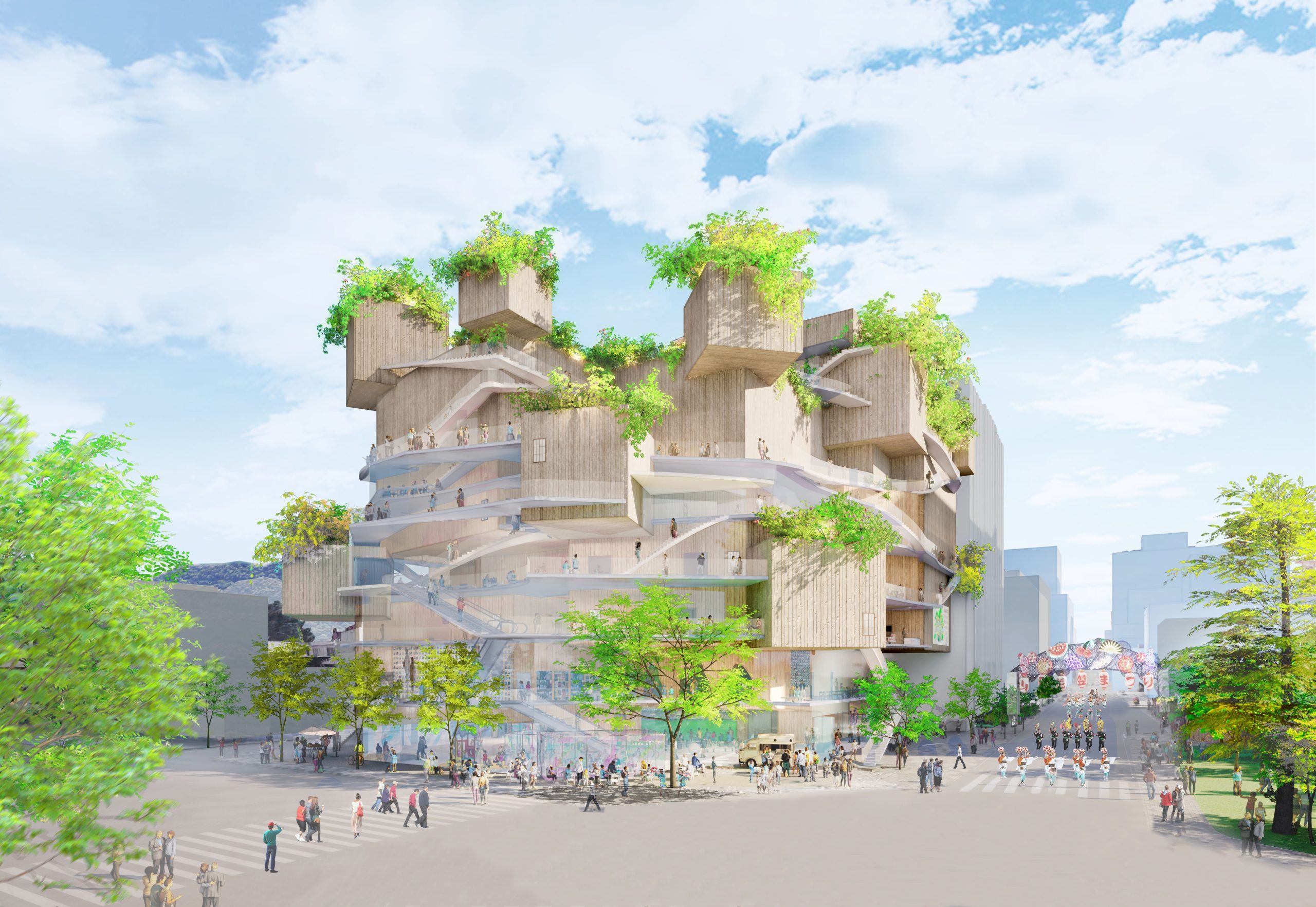 BIG-TREE（山形市民会館整備事業）