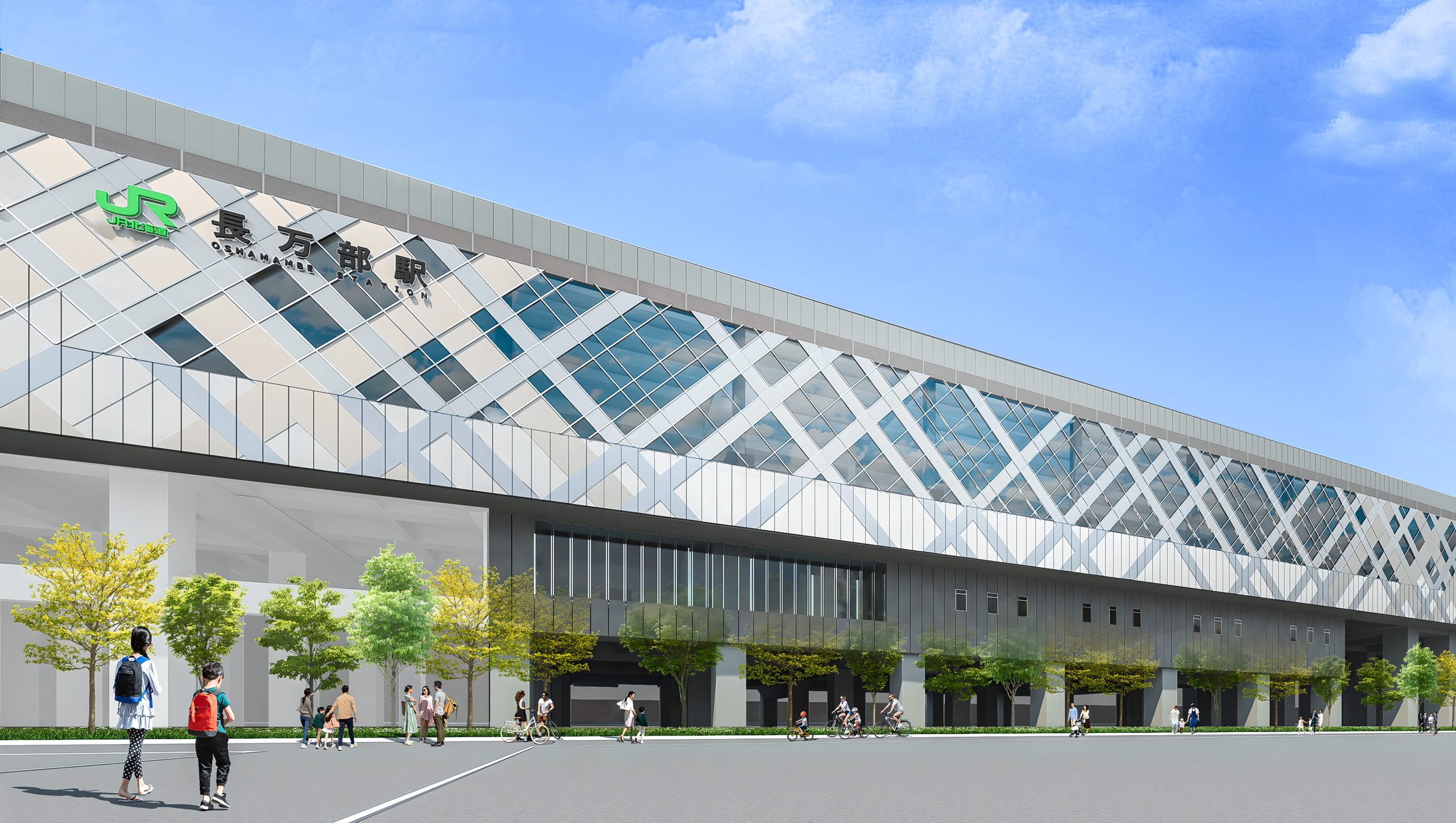 北海道新幹線長万部駅